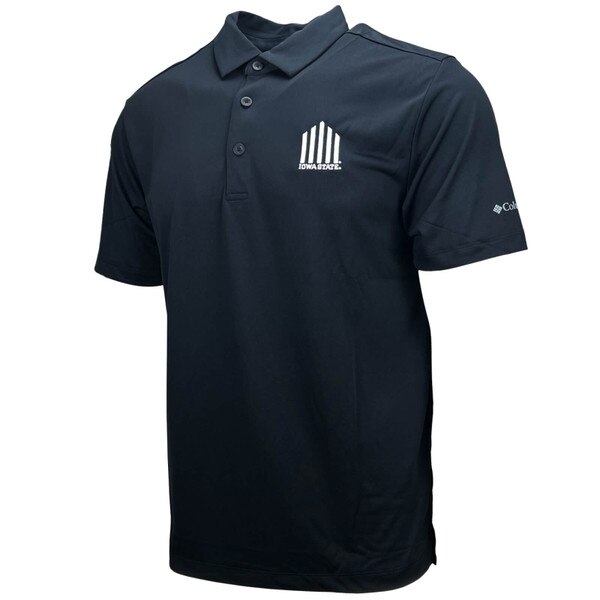 Columbia 5 Bar Black Polo